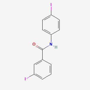 3-iodo-N-(4-iodophenyl)benzamide