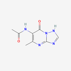 N-(7-hydroxy-5-methyl[1,2,4]triazolo[1,5-a]pyrimidin-6-yl)acetamide