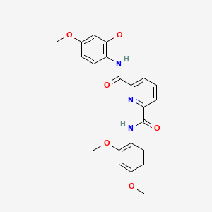 N,N'-bis(2,4-dimethoxyphenyl)pyridine-2,6-dicarboxamide