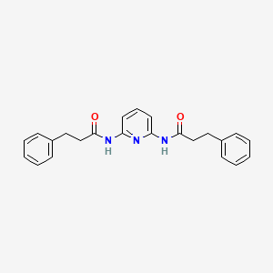 N,Na(2)-2,6-Pyridinediylbis[benzenepropanamide]