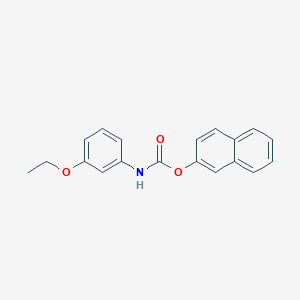 2-Naphthyl N-(3-ethoxyphenyl)carbamate