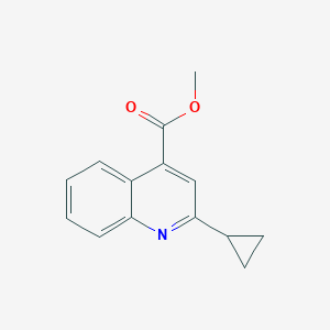 Methyl 2-cyclopropylquinoline-4-carboxylate