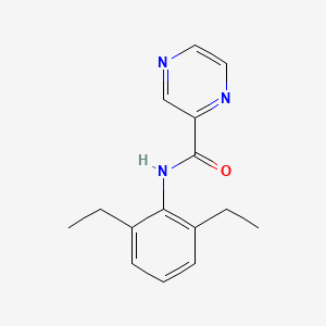 N-(2,6-diethylphenyl)pyrazine-2-carboxamide