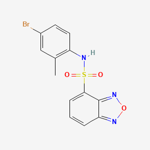 N-(4-bromo-2-methylphenyl)-2,1,3-benzoxadiazole-4-sulfonamide