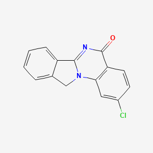 2-chloroisoindolo[2,1-a]quinazolin-5(11H)-one