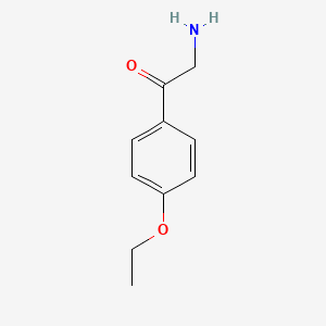 molecular formula C10H13NO2 B11122007 2-Amino-1-(4-ethoxyphenyl)ethanone 