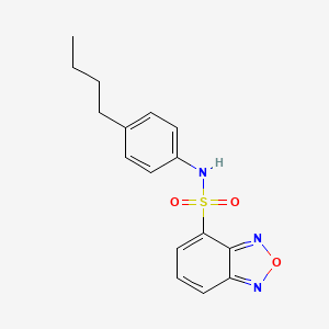 N-(4-butylphenyl)-2,1,3-benzoxadiazole-4-sulfonamide