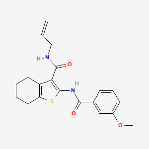 N~3~-allyl-2-[(3-methoxybenzoyl)amino]-4,5,6,7-tetrahydro-1-benzothiophene-3-carboxamide