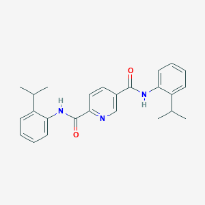 N,N'-bis[2-(propan-2-yl)phenyl]pyridine-2,5-dicarboxamide