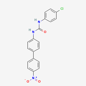 1-(4-Chlorophenyl)-3-(4'-nitrobiphenyl-4-yl)urea