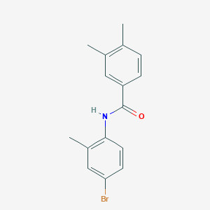 N-(4-bromo-2-methylphenyl)-3,4-dimethylbenzamide