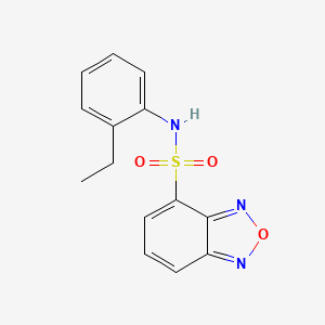 N-(2-ethylphenyl)-2,1,3-benzoxadiazole-4-sulfonamide