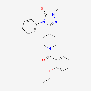 3-(1-(2-ethoxybenzoyl)piperidin-4-yl)-1-methyl-4-phenyl-1H-1,2,4-triazol-5(4H)-one