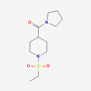 [1-(Ethylsulfonyl)piperidin-4-yl](pyrrolidin-1-yl)methanone