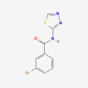 3-bromo-N-(1,3,4-thiadiazol-2-yl)benzamide