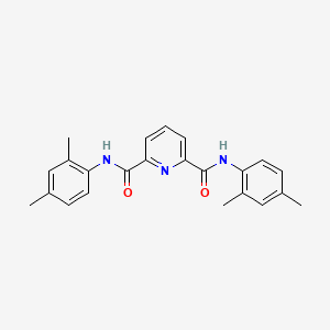 N,N'-bis(2,4-dimethylphenyl)pyridine-2,6-dicarboxamide