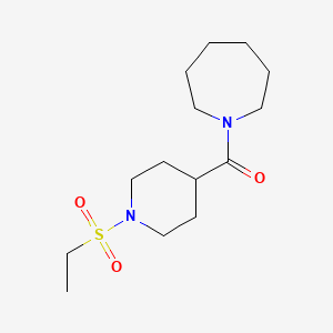 Azepan-1-yl[1-(ethylsulfonyl)piperidin-4-yl]methanone