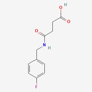 4-[(4-Fluorobenzyl)amino]-4-oxobutanoic acid