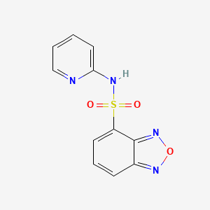 N-(pyridin-2-yl)-2,1,3-benzoxadiazole-4-sulfonamide