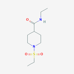 N-ethyl-1-(ethylsulfonyl)piperidine-4-carboxamide