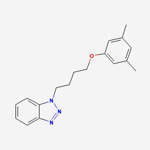 1-[4-(3,5-dimethylphenoxy)butyl]-1H-benzotriazole