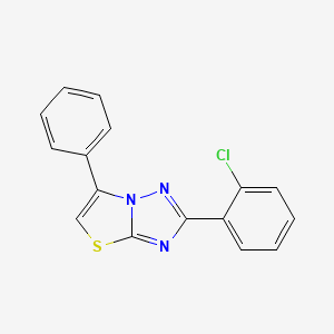 2-(2-Chlorophenyl)-6-phenyl-[1,2,4]triazolo[3,2-b][1,3]thiazole