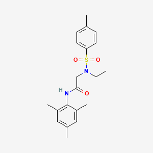 N~2~-ethyl-N~2~-[(4-methylphenyl)sulfonyl]-N-(2,4,6-trimethylphenyl)glycinamide