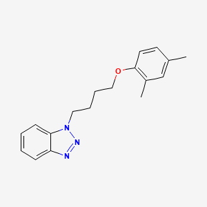 1-[4-(2,4-dimethylphenoxy)butyl]-1H-1,2,3-benzotriazole