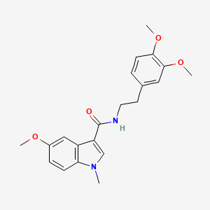 N-[2-(3,4-dimethoxyphenyl)ethyl]-5-methoxy-1-methyl-1H-indole-3-carboxamide