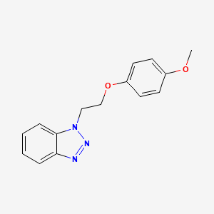 1-[2-(4-methoxyphenoxy)ethyl]-1H-benzotriazole