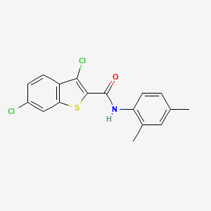 3,6-dichloro-N-(2,4-dimethylphenyl)-1-benzothiophene-2-carboxamide