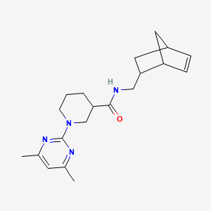 N-(bicyclo[2.2.1]hept-5-en-2-ylmethyl)-1-(4,6-dimethyl-2-pyrimidinyl)-3-piperidinecarboxamide