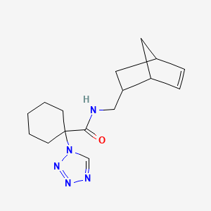 N-(bicyclo[2.2.1]hept-5-en-2-ylmethyl)-1-(1H-1,2,3,4-tetraazol-1-yl)-1-cyclohexanecarboxamide