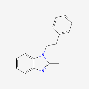 2-Methyl-1-(2-phenylethyl)benzimidazole