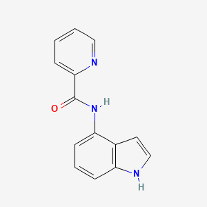 N-(1H-indol-4-yl)-2-pyridinecarboxamide