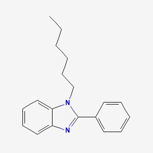 1-hexyl-2-phenyl-1H-benzimidazole