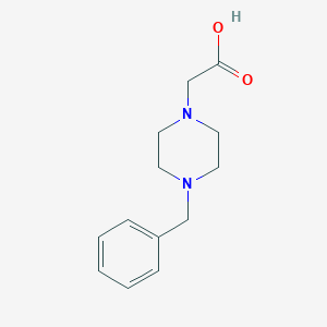 molecular formula C13H18N2O2 B111351 (4-苄基哌嗪-1-基)-乙酸 CAS No. 119929-87-2
