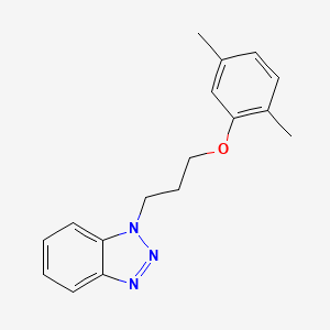 1-[3-(2,5-dimethylphenoxy)propyl]-1H-benzotriazole