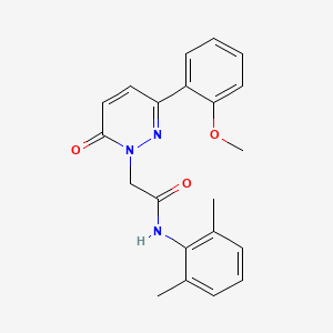 N~1~-(2,6-dimethylphenyl)-2-[3-(2-methoxyphenyl)-6-oxo-1(6H)-pyridazinyl]acetamide