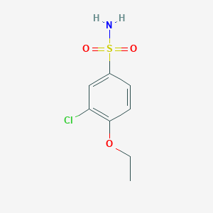 molecular formula C8H10ClNO3S B11135832 3-Chloro-4-ethoxybenzenesulfonamide CAS No. 749253-12-1