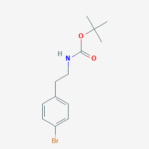 molecular formula C13H18BrNO2 B111359 N-Boc-2-(4-bromophenyl)ethylamine CAS No. 120157-97-3