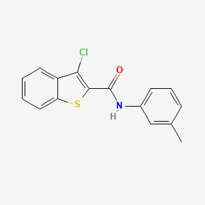 3-Chloro-N-(3-methylphenyl)-1-benzothiophene-2-carboxamide