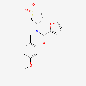 N-(1,1-dioxidotetrahydrothiophen-3-yl)-N-(4-ethoxybenzyl)furan-2-carboxamide