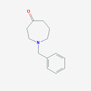 molecular formula C13H17NO B111387 1-苄基氮杂环戊烷-4-酮 CAS No. 1208-75-9