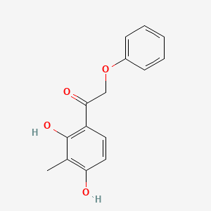 1-(2,4-Dihydroxy-3-methylphenyl)-2-phenoxyethanone