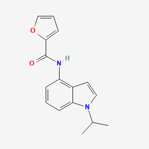 N-(1-isopropyl-1H-indol-4-yl)-2-furamide