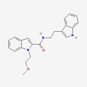 N-[2-(1H-indol-3-yl)ethyl]-1-(2-methoxyethyl)-1H-indole-2-carboxamide