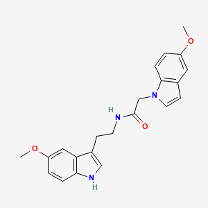 2-(5-methoxy-1H-indol-1-yl)-N-[2-(5-methoxy-1H-indol-3-yl)ethyl]acetamide