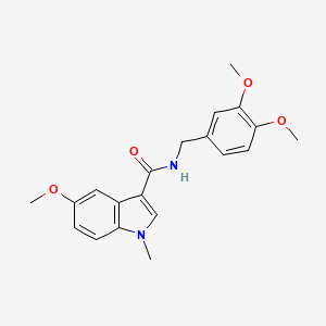 N-(3,4-dimethoxybenzyl)-5-methoxy-1-methyl-1H-indole-3-carboxamide