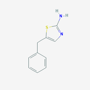 molecular formula C10H10N2S B111427 5-苄基-1,3-噻唑-2-胺 CAS No. 121952-97-4